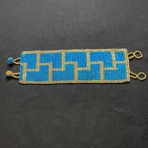 Homemade beaded bracelet